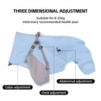 Waterproof Hooded Dog Raincoat – Lightweight Reflective Jacket for All Breed