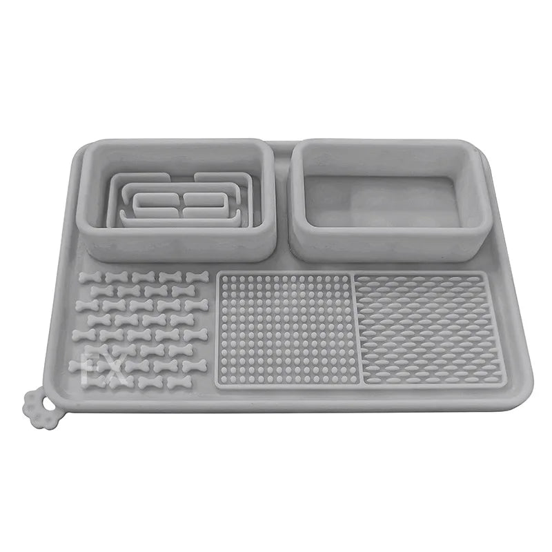 Dog Licking Pad – Slow Feeder & Calming Suction Mat for Dogs and Cats