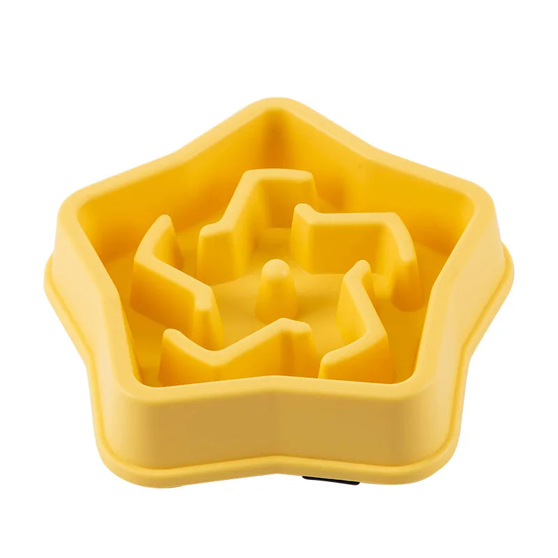 Slow Feeder Pet Bowl – Anti-Choking, Non-Slip Design for Dogs & Cats