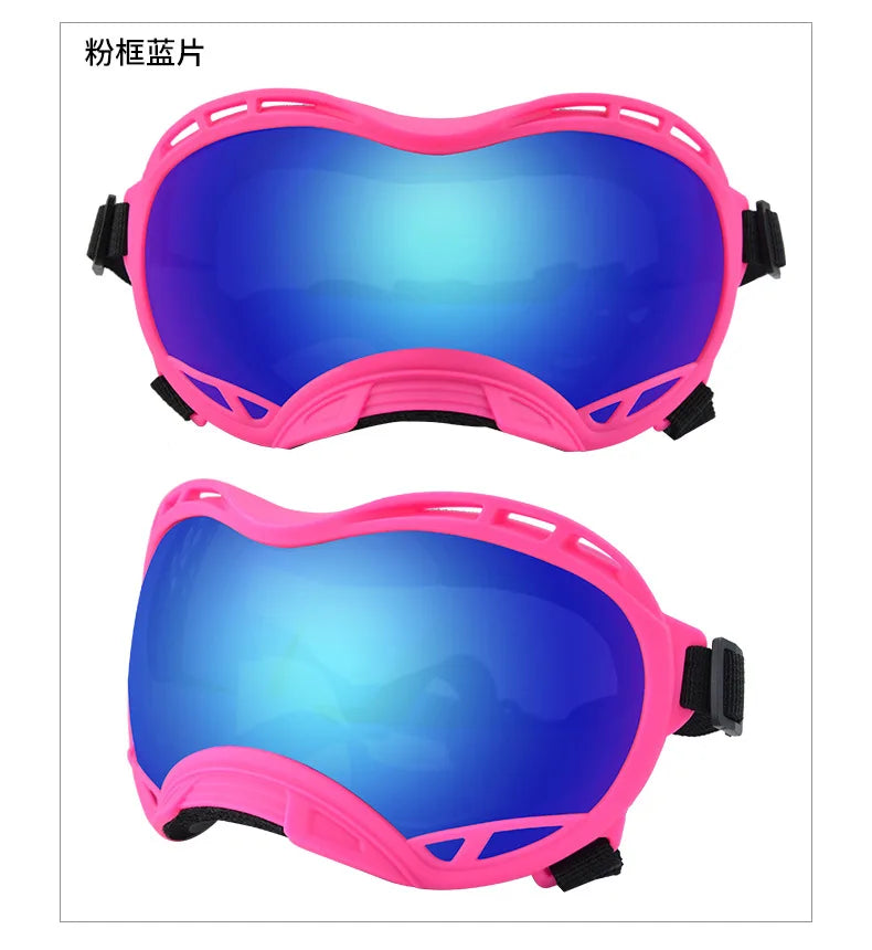 Large Dog Goggles – Windproof, Waterproof Tactical Sunglasses for Outdoor Protection
