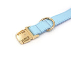 Customized Colorfule Waterproof Pet Collars PU Leather Dog Adjustable Puppy Dog Necklace Durable Pet Leads Accessory