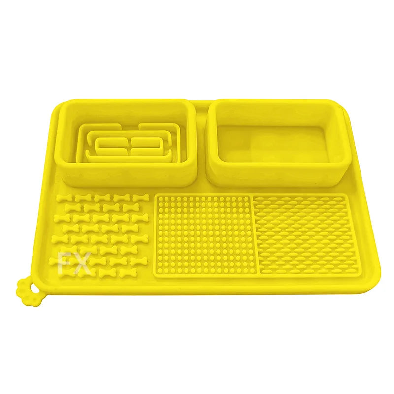 Dog Licking Pad – Slow Feeder & Calming Suction Mat for Dogs and Cats