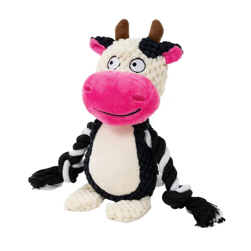 🧸🐶 Pet Plush Squeaky Animal Toy
