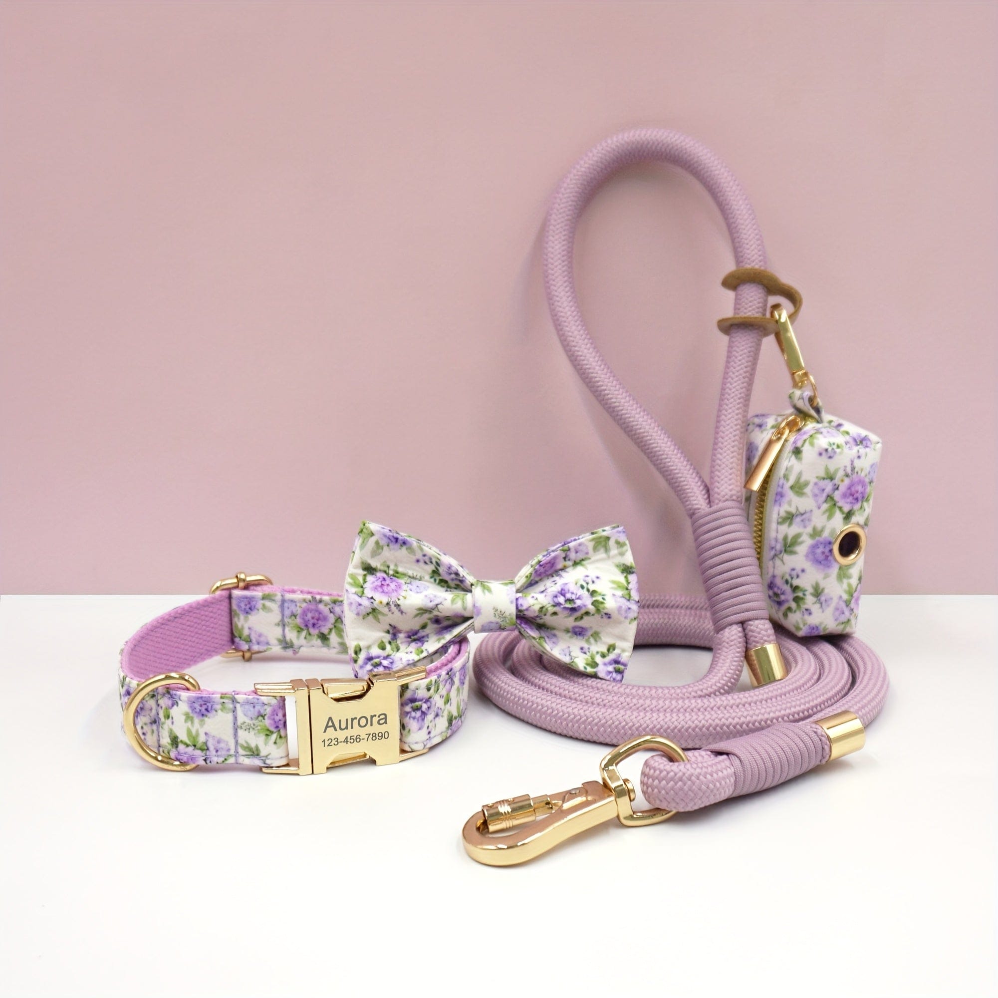 Printed Rope Leash Set