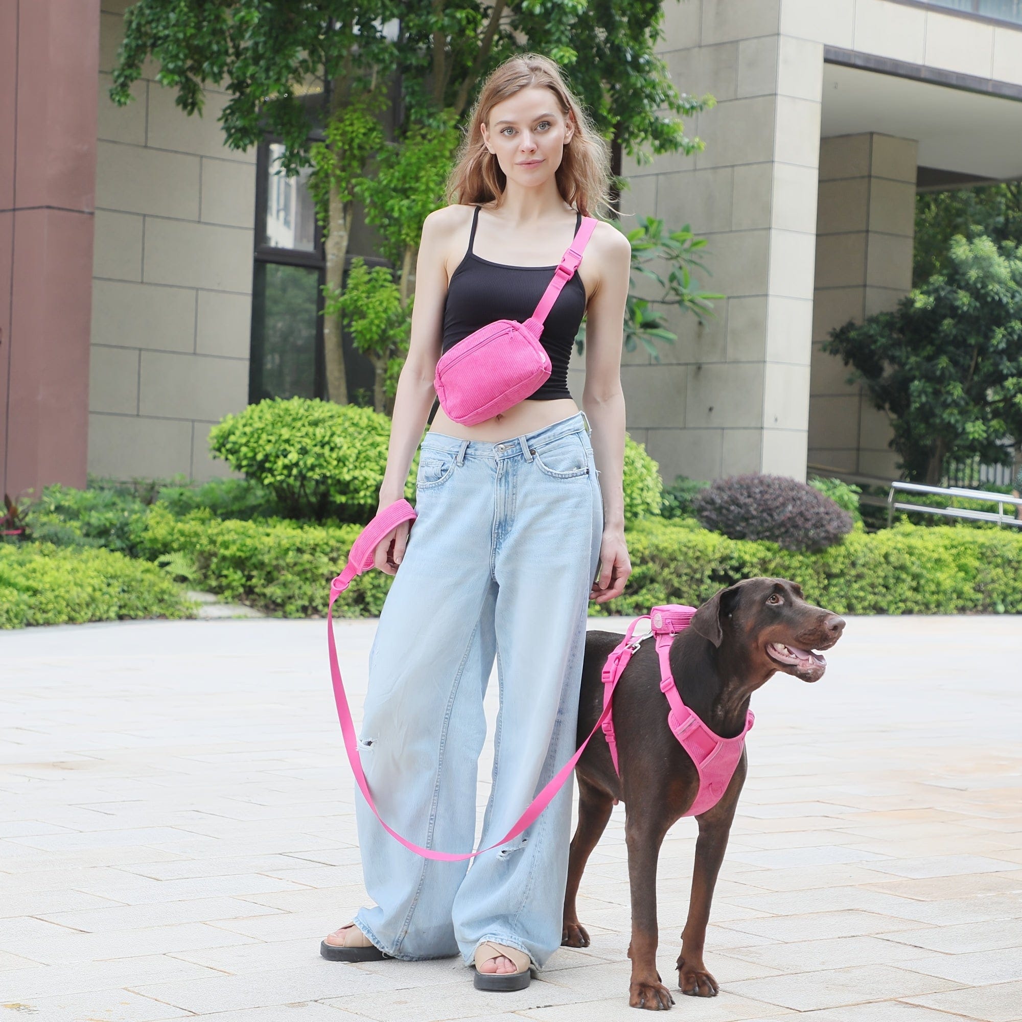 Personalized Light Weight Dog Walking Set