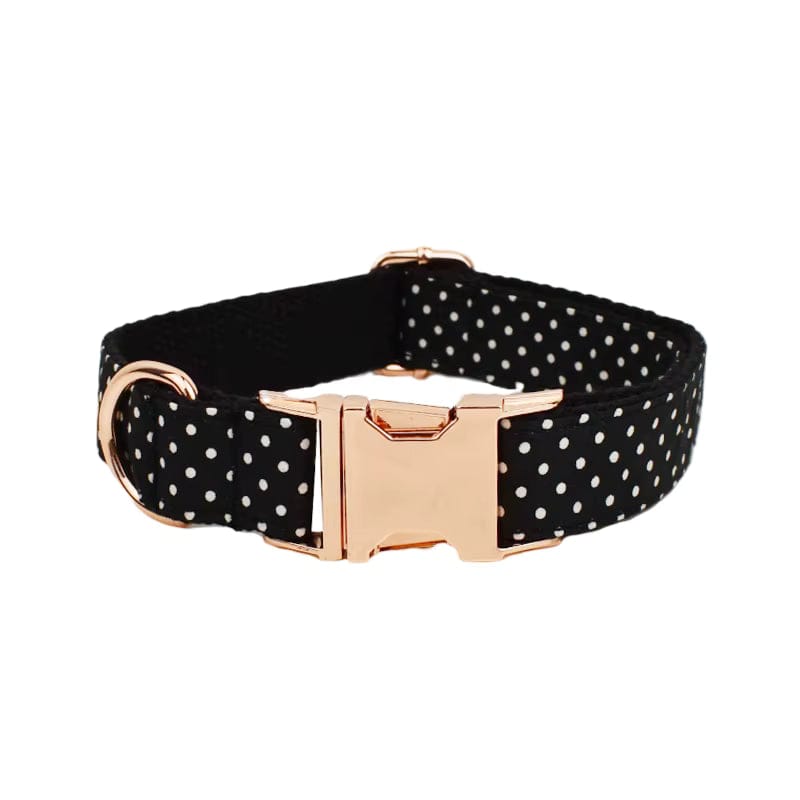 Black Polka Dot Print Set