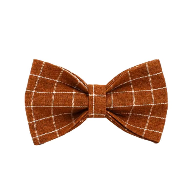 Classic Brown Plaid Set