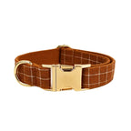 Classic Brown Plaid Set