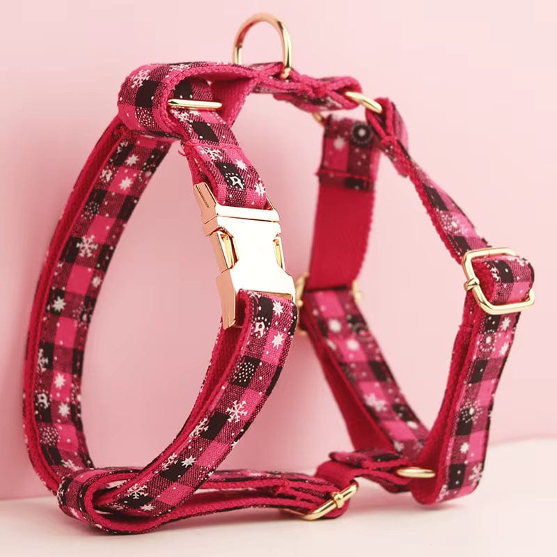 Christmas Red Star Plaid Set