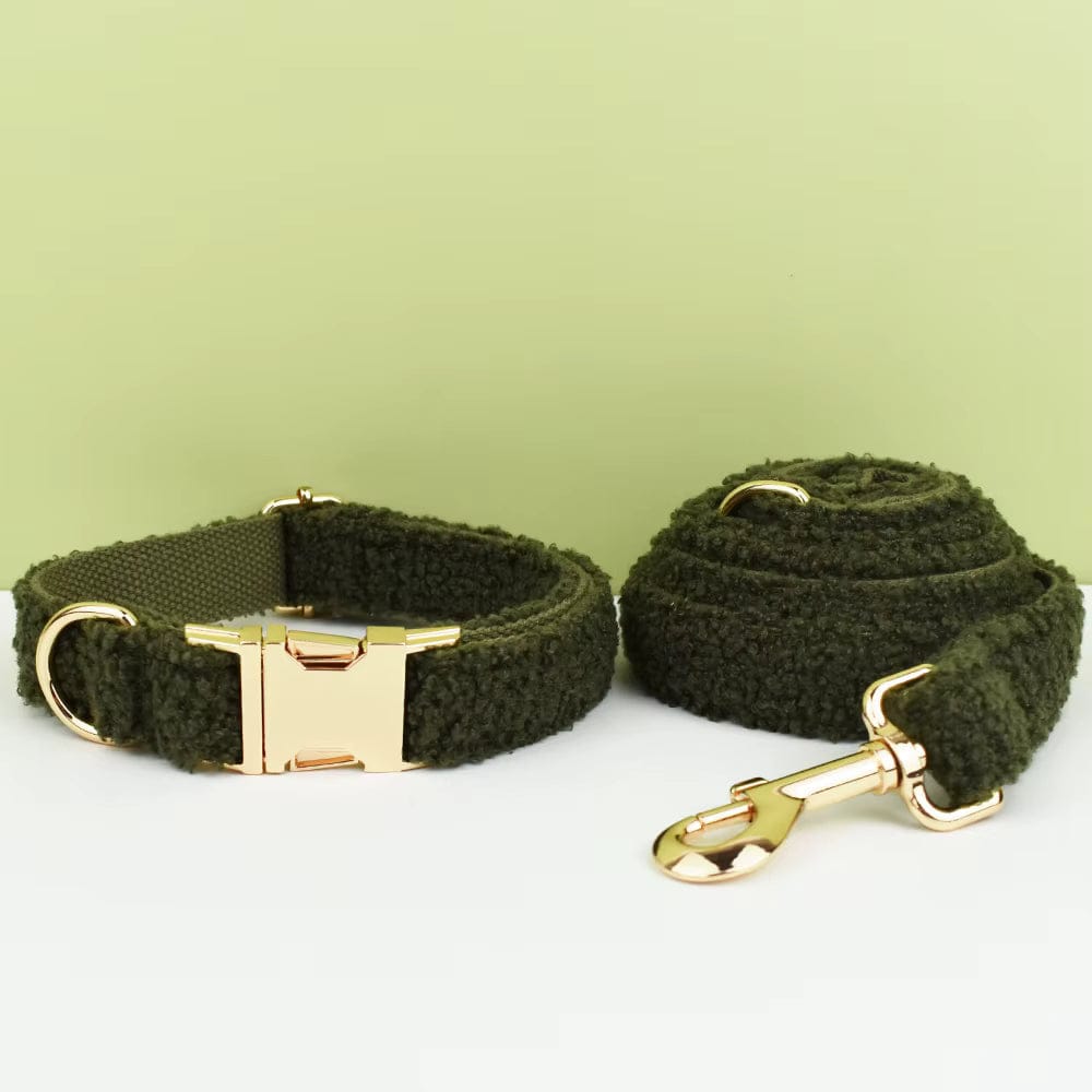Cozy Olive Teddy Set