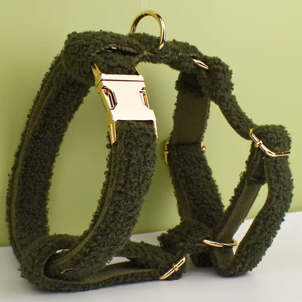 Cozy Olive Teddy Set