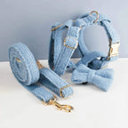 D&D Paws  Blue Teddy Velvet - Classic Elegance Set