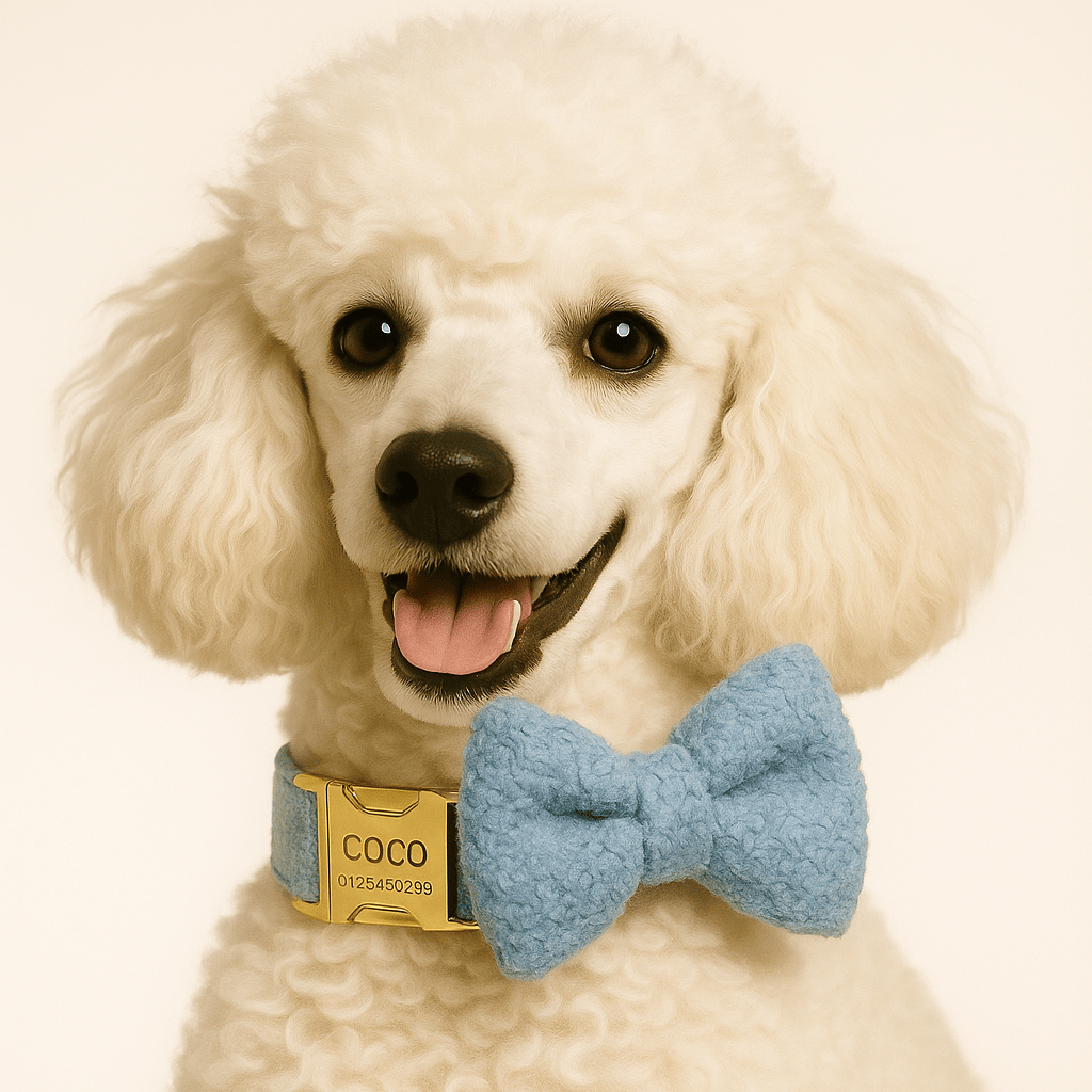 D&D Paws  Blue Teddy Velvet - Classic Elegance Set