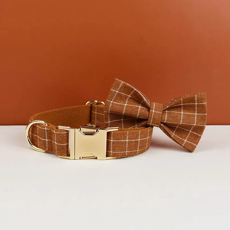 D&D Paws  Brown Plaid - Classic Elegance Set