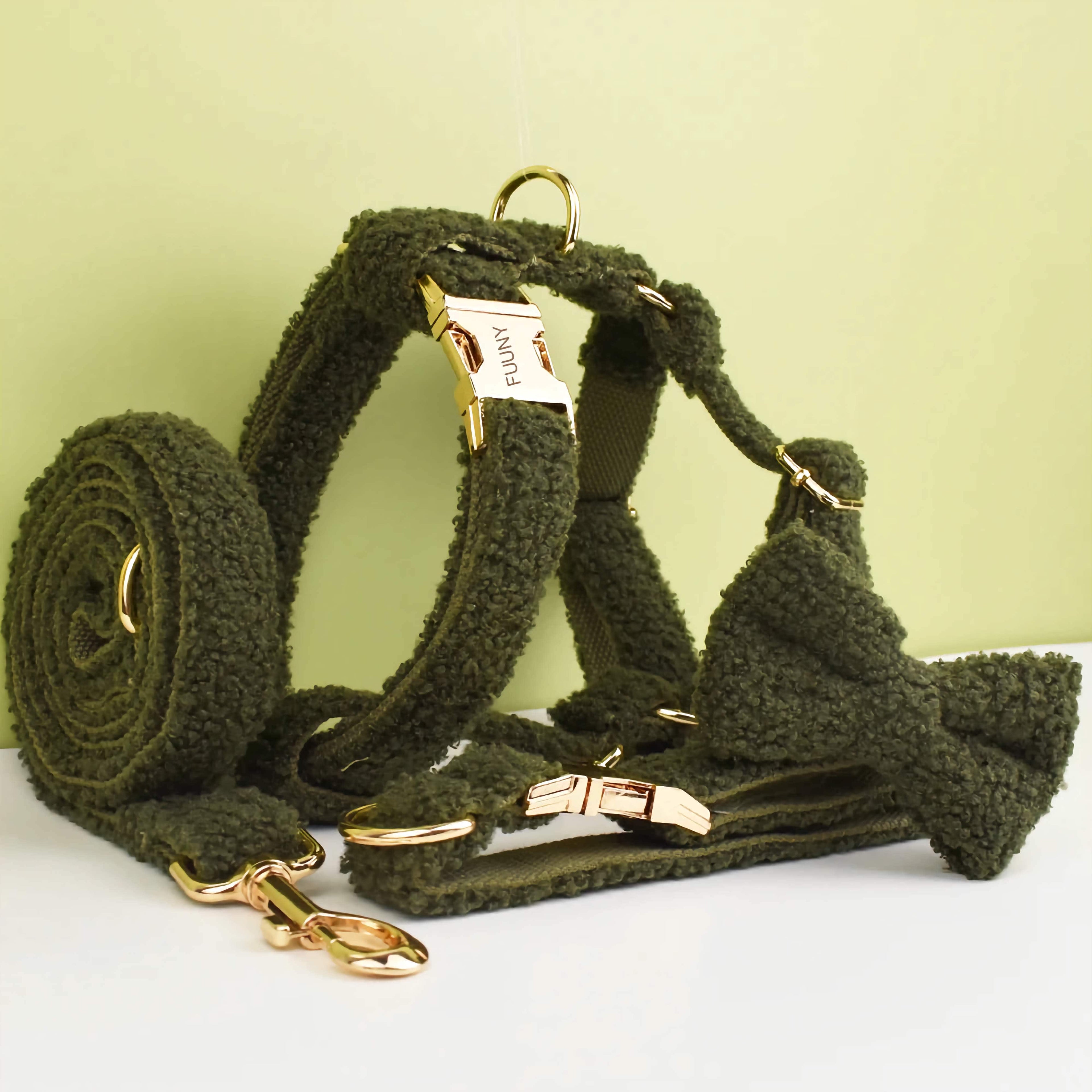 D&D Paws  Cozy Olive – Classic Elegance Set