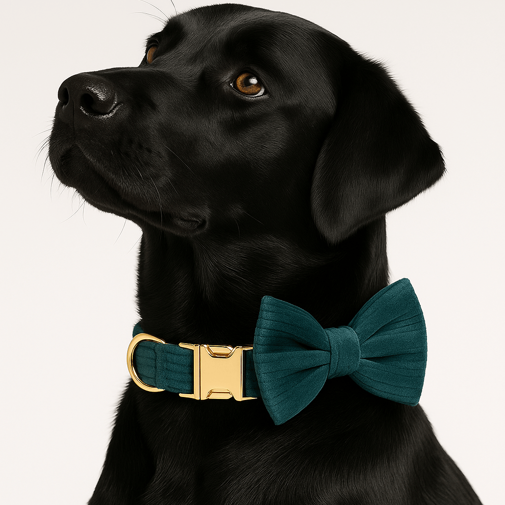D&D Paws  Dark green Corduroy - Classic Elegance Set