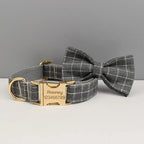 D&D Paws  Gray Plaid - Classic Elegance Set
