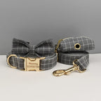 D&D Paws  Gray Plaid - Classic Elegance Set