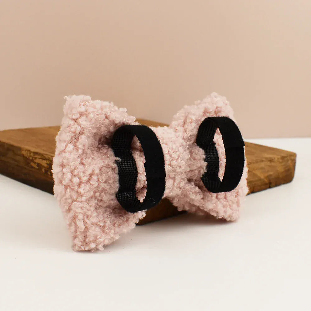 D&D Paws  Handmade Teddy Pink Dog Collar, Harness & Leash Set – Modern Luxe