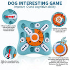 D&D Paws  IQ Training Dog Puzzle Toy – Interactive Treat Dispenser & Slow Feeder