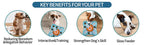 D&D Paws  IQ Training Dog Puzzle Toy – Interactive Treat Dispenser & Slow Feeder