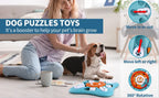 D&D Paws  IQ Training Dog Puzzle Toy – Interactive Treat Dispenser & Slow Feeder
