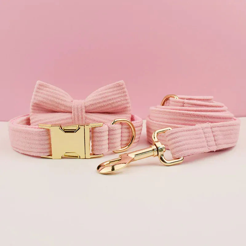 D&D Paws  Pink Corduroy - Classic Elegance Set