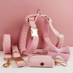 D&D Paws  Pink Corduroy - Classic Elegance Set