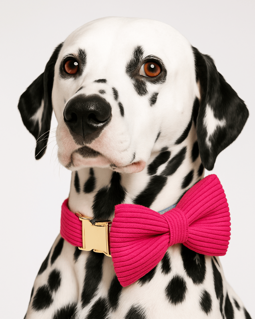 D&D Paws  Red Corduroy Dog Harness, Collar & Leash Set – Classic Elegance Collection