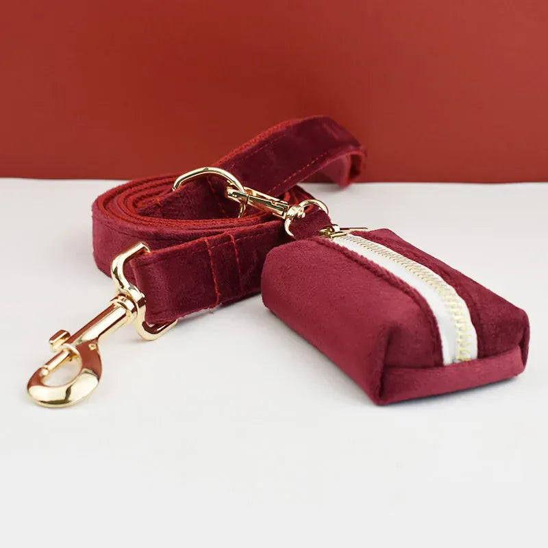 D&D Paws  Red Wine Velvet - Modern Luxe Set