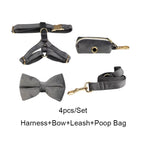 Dark Grey Velvet Set