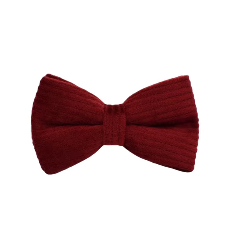 Dark Red Corduroy Set