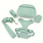 DDPaws  Green / S Personalized Light Weight Dog Walking Set