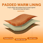 DDPaws  3 Layer Warm Dog Harness Leash Set Soft Padded Dog Harnesses Vest Winter Pet Puppy Walking Vest Lead for Small Medium Dogs Pug