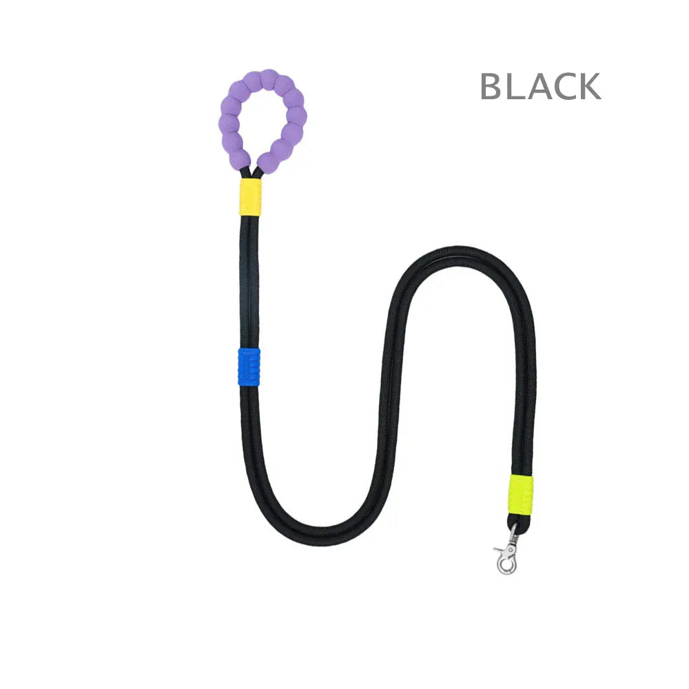 DDPaws  Black Hands-Free Dog Leash