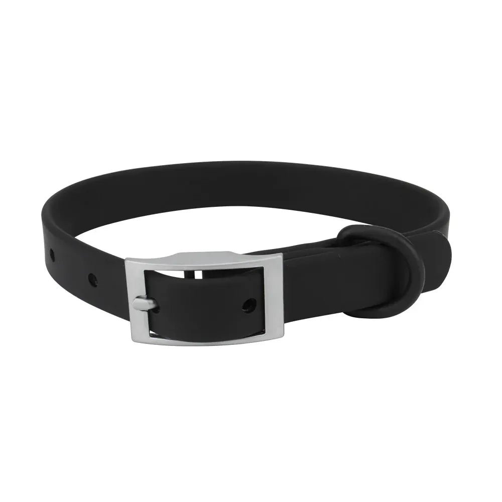 DDPaws  Black / XS neck 19-25cm Waterproof PVC Pet Collar