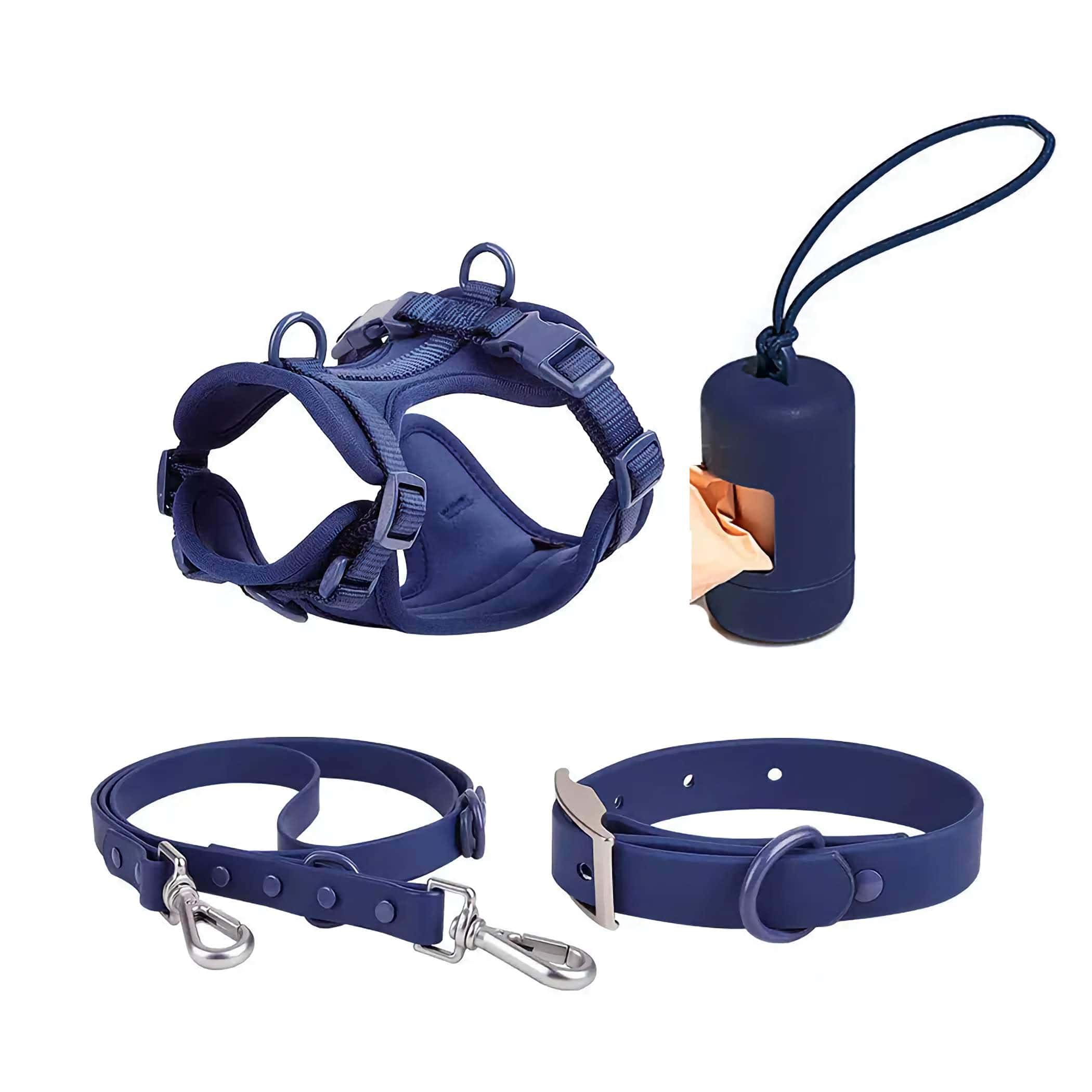 DDPaws  Dark Blue / XS Lightweight Waterproof Walking Set