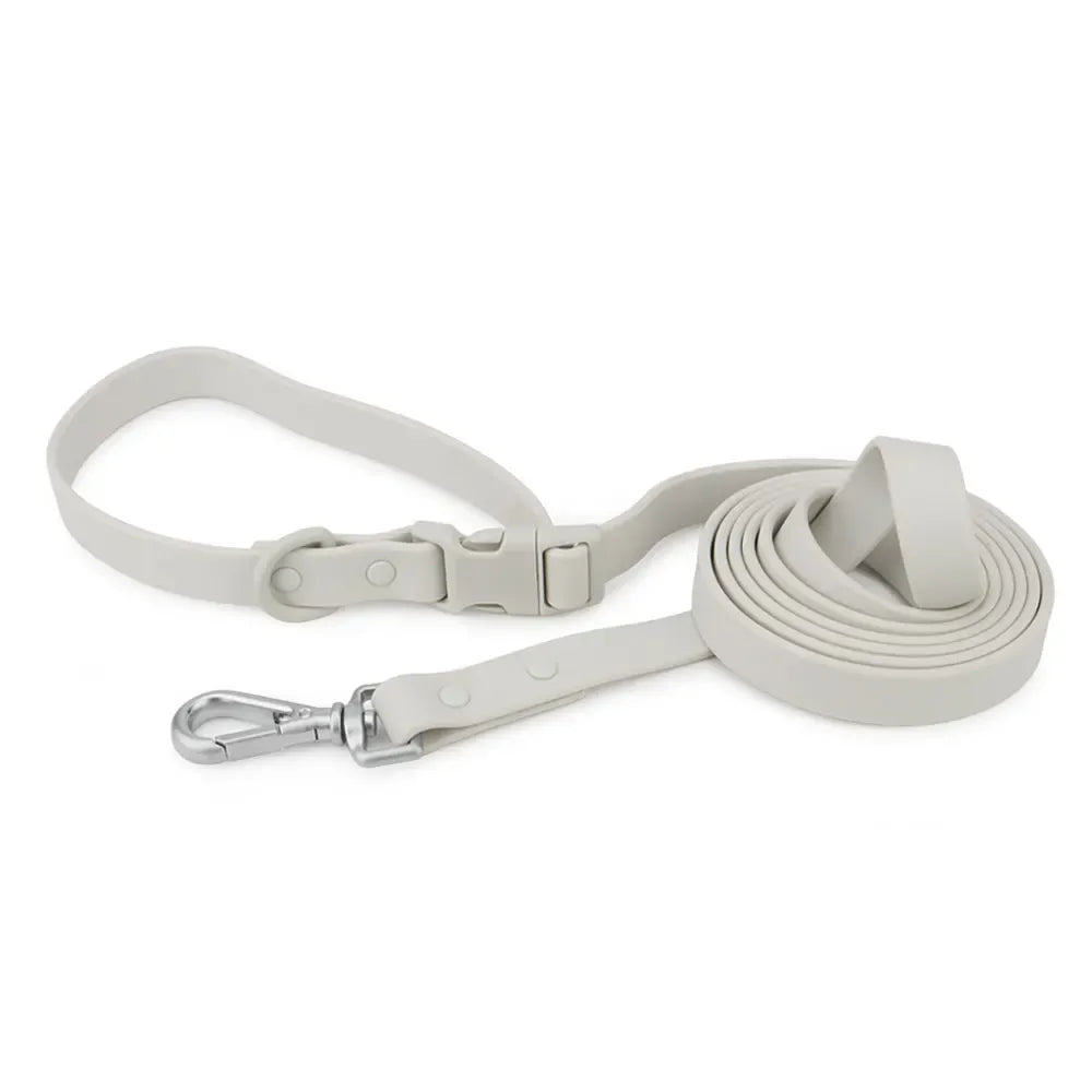 DDPaws  Gray PVC Hands-Free Dog Leash
