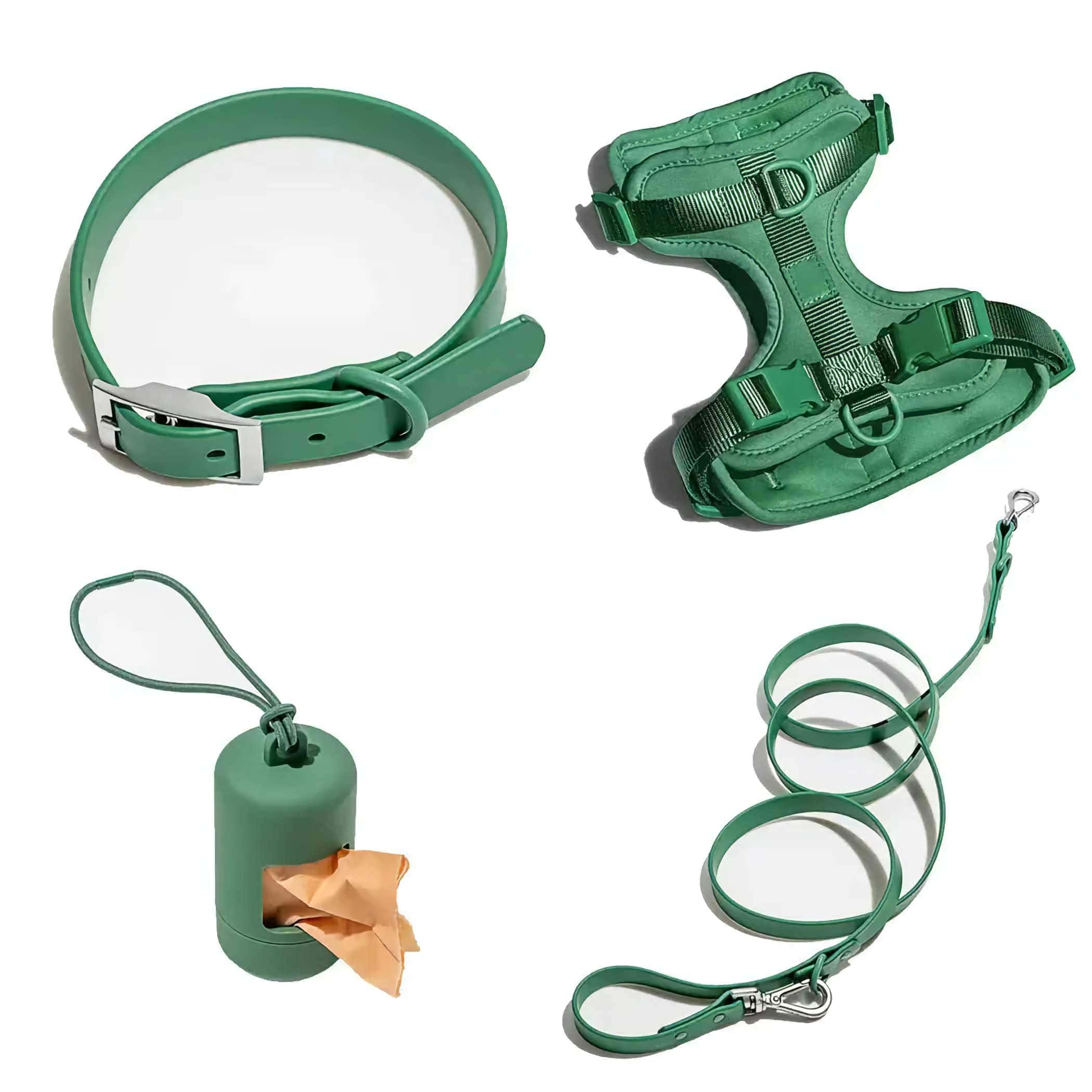 DDPaws  Green / XS Lightweight Waterproof Walking Set