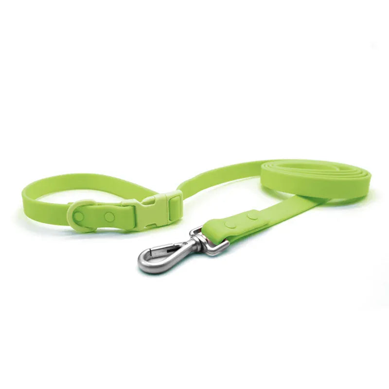 DDPaws  Light Green PVC Hands-Free Dog Leash