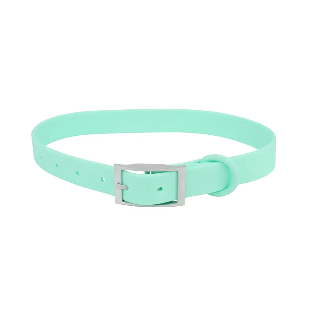 DDPaws  Mint Green / XS neck 19-25cm Waterproof PVC Pet Collar