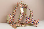 DDPaws  Personalized American Flag Luxury Classic Set