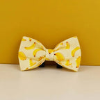 DDPaws  Bowtie / XS Banana Print Cotton Set
