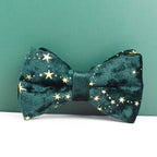 DDPaws  Personalized Green Velvel Floral Classic Set