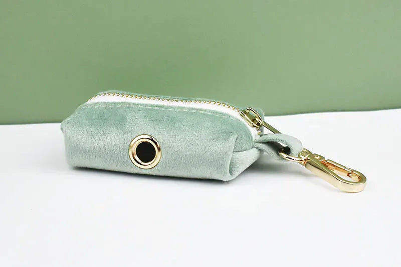 DDPaws  Personalized Mint Green Velvet Classic Set