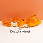 DDPaws  Personalized Orange Lace Classic Set