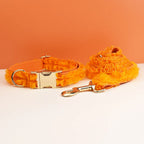 DDPaws  Personalized Orange Lace Classic Set