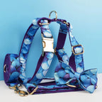 DDPaws  Personalized Purple Cotton Printed Classic Set