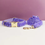 DDPaws  Personalized Purple Lace Classic Set