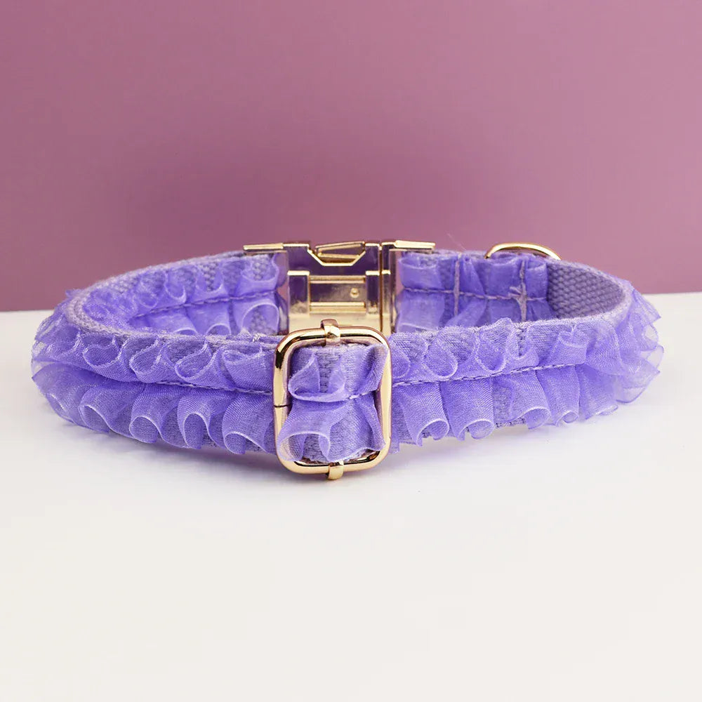 DDPaws  Personalized Purple Lace Classic Set